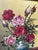 A.Rcemscl, Floral Still Life with Roses, 1900, Oil Painting on Canvas, Framed For Sale - Image 7 of 10