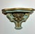 Ornamental & Decorative Materials Large Vintage Gilt and Celadon Wall Brackets - A Pair For Sale - Image 7 of 11