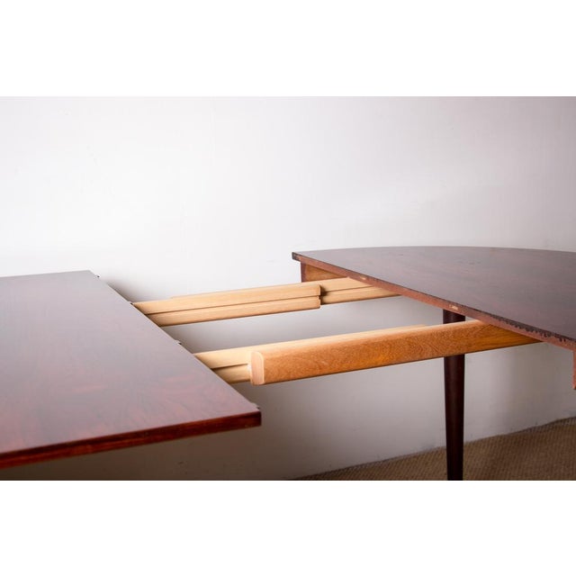 Large Danish Extendable Dining Table in Rosewood, 1960s For Sale - Image 14 of 18
