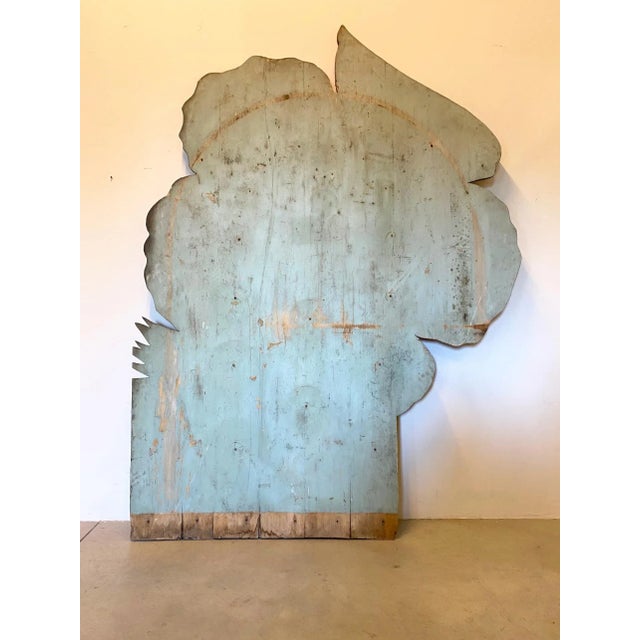 Mid-Century Advertising Sign, 1960s For Sale - Image 4 of 7