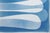 Contemporary Printmaking, Minimalist Handmade Cyanotype, Elipse Shapes Diptych on Watercolor Paper, 2026 For Sale In Miami - Image 6 of 9
