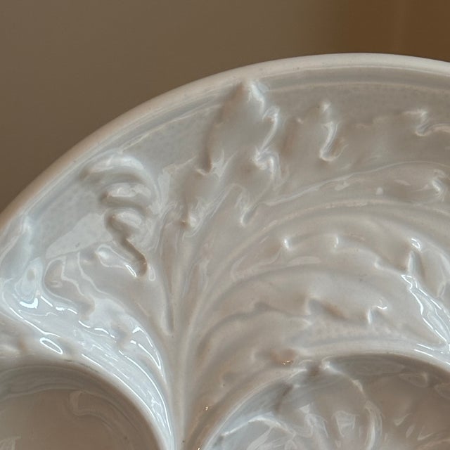 Mid-20th Century Gien, France Artichoke Serving Dish For Sale - Image 13 of 18