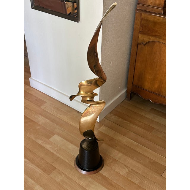 Mid 20th Century "Flight" by Hattakitkosol Somchai For Sale In Phoenix - Image 6 of 13