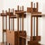 Italian Four Bay Free Standing Wall Unit in the style of Gio Ponti, 1970s For Sale - Image 9 of 18