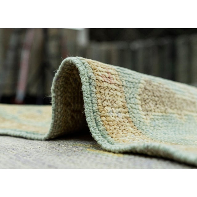 Early 21st Century Turkish Oushak Rug 2'10" x 8'6" #19232 For Sale - Image 5 of 8