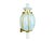Large Gilted Metal & Iridescent Murano Glass Sconce, 1940s For Sale - Image 16 of 16