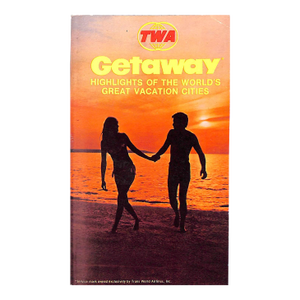 "Twa Getaway Highlights of the World's Great Cities" 1971 Hammel, Faye