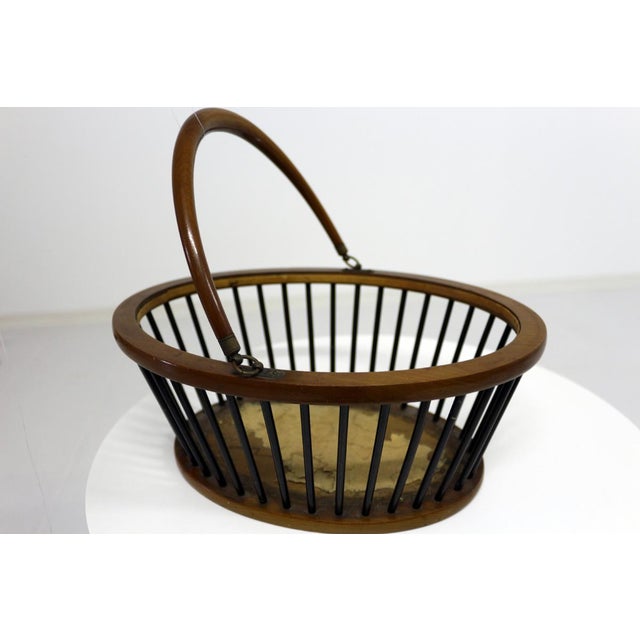Antique Viennese Basket by Josef Danhauser For Sale - Image 9 of 14