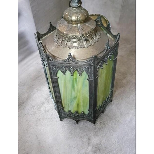 Gothic California Lighthouse Gothic Revival Hanging Lamp For Sale - Image 3 of 12