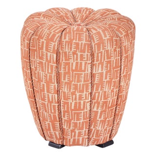 Vintage Art Deco Pouf by Jindřich Halabala for Up Závody, 1930s For Sale