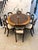 Antique Regency Figured Oval Mahogany Dining Table, 1920s For Sale - Image 4 of 17