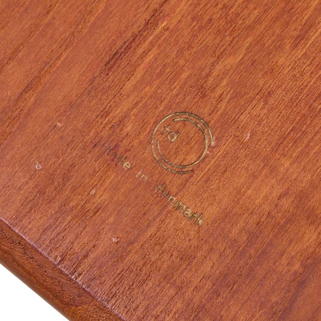 Peter Hvidt & Orla Mølgaard-Nielsen for France and Sons Fd-516 Danish Teak Coffee Table For Sale - Image 10 of 10