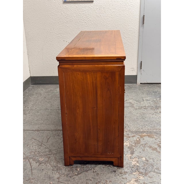 Vintage Asian Rosewood Sideboard For Sale - Image 9 of 12