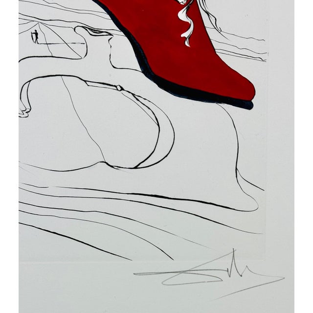 Salvador Dalí Salvador Dali After 50 Years of Surrealism the Curse Conquered For Sale - Image 4 of 6
