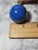 2010s 1980s Contemporary Blue Glossy Glazed Ceramic Drawer Pulls For Sale - Image 5 of 7