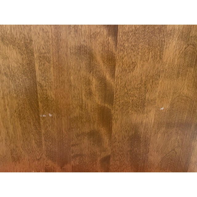 Wood Vintage Ethan Allen Heirloom Nutmeg Maple Corner Shelf/Bookcase For Sale - Image 7 of 7