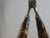 1950s Vintage German Sterling Silver Tongs With Horn Handles For Sale - Image 5 of 10