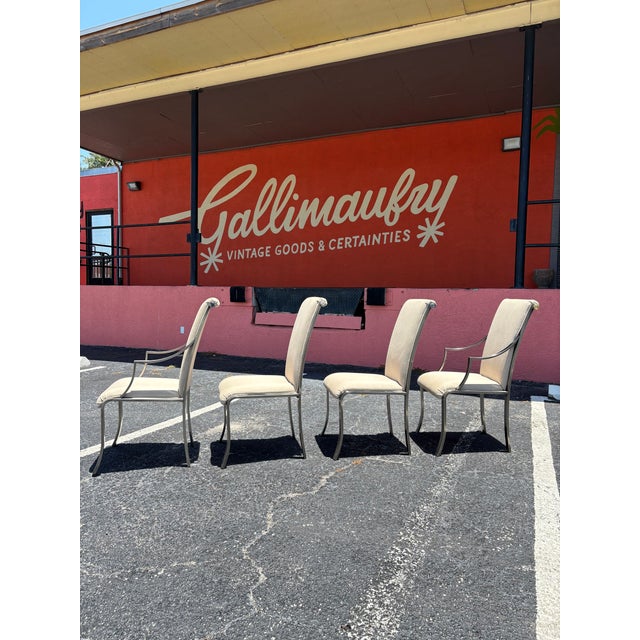 DIA - Design Institute America Postmodern Design Institute of America Dining Chairs - Set of 4 For Sale - Image 4 of 9