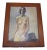 Vintage 20th Century Impressionist Female Nude Oil/Canvas - Listed American Artist - Signed & Framed For Sale