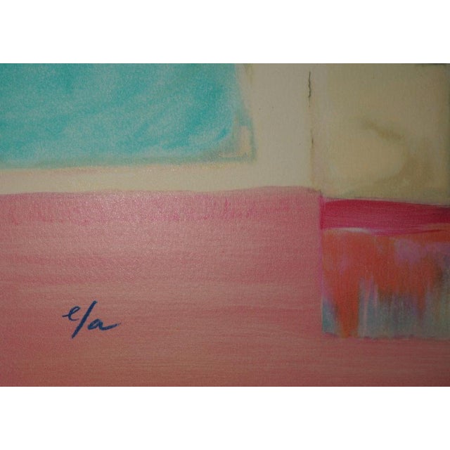 Claude Hemeret, Provence, Fenêtre sur l'arrière pays, Lithograph For Sale - Image 4 of 8