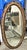 Antique Gilt Oval Mirror For Sale In West Palm - Image 6 of 6