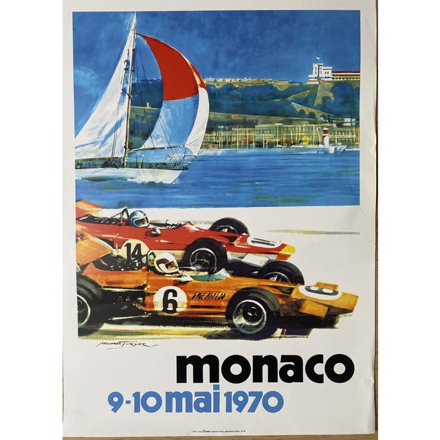 Monaco 9-10 May 1970 Poster from Michael Turner, 2025 For Sale