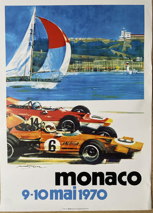 Monaco 9-10 May 1970 Poster from Michael Turner, 2025