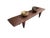 Brown Vintage Large-Tribal-Wood-Senufo-Coffee-Table stool-74.25" W For Sale - Image 8 of 8