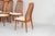 Brown Dining Chairs from Schou Andersen, Denmark, 1950s, Set of 10 For Sale - Image 8 of 12
