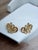 Mid-Century Modern Mid 20th Century Vintage Trifari Gold Rhinestone Clip on Earrings, A Pair For Sale - Image 3 of 11