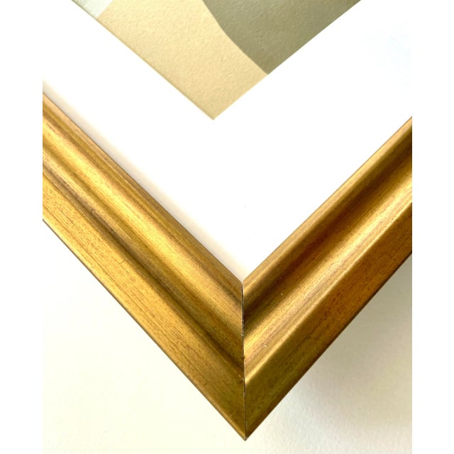 Contemporary 2023 "Frantumare" Abstract Minimalist Painting on Paper by Artist R.k. Red For Sale - Image 3 of 3