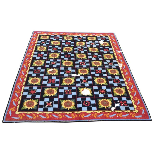 Hand-knotted with care using traditional rug-making techniques, this wool rug blends timeless craftsmanship with a modern...