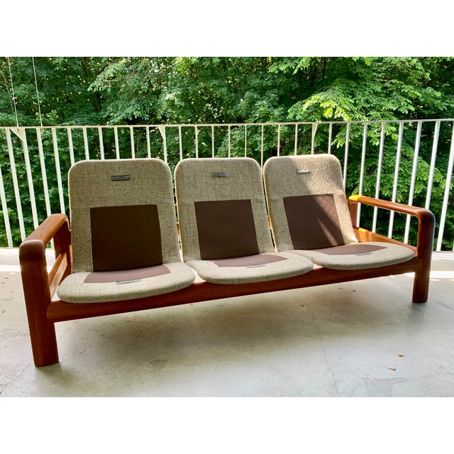 Mid-Century Danish Teak Sofa from Dyrlund, 1970s For Sale - Image 12 of 18