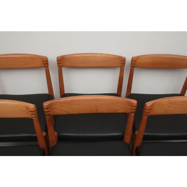 Teak Dining Chairs by H.W. Klein for Bramin, 1965, Set of 6 For Sale - Image 10 of 18