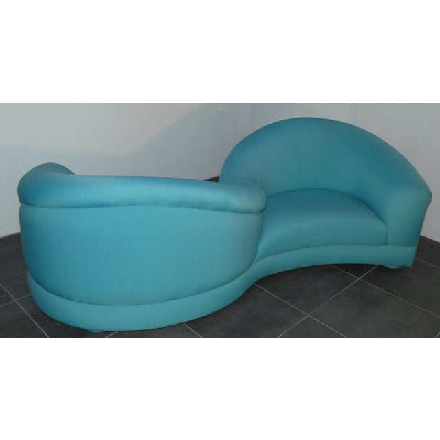 Mid-Century Modern Toi et Moi Sofa in Jersey from Arpex International, Rome, Italy, 1970 For Sale - Image 3 of 18