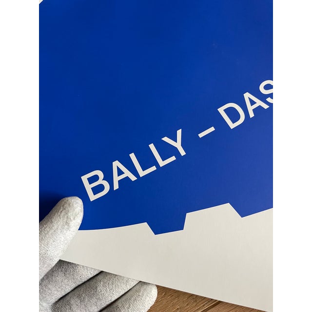 Blue Raffinerie AG Bally: Blue, Museum of Design Zurich (2019), Large Format, Printed in Switzerland For Sale - Image 8 of 8