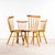 Vintage Stickback Blonde Dining Chairs, 1950s, Set of 6 For Sale - Image 6 of 12