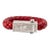 Sword Limited Red Fiat Lux 18k White Gold Titanium Eagle Diamond Bracelet For Sale