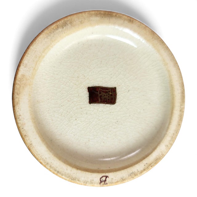 Kyoto Satsuma Landscape Vases, Set of 2 For Sale - Image 13 of 14