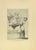 No grites, tonta is a black and White aquatint, drypoint, and etching printed in blue-black ink on laid paper from...