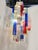 Contemporary Multicolor “Square Bark” Murano Glass Chandelier For Sale - Image 10 of 11