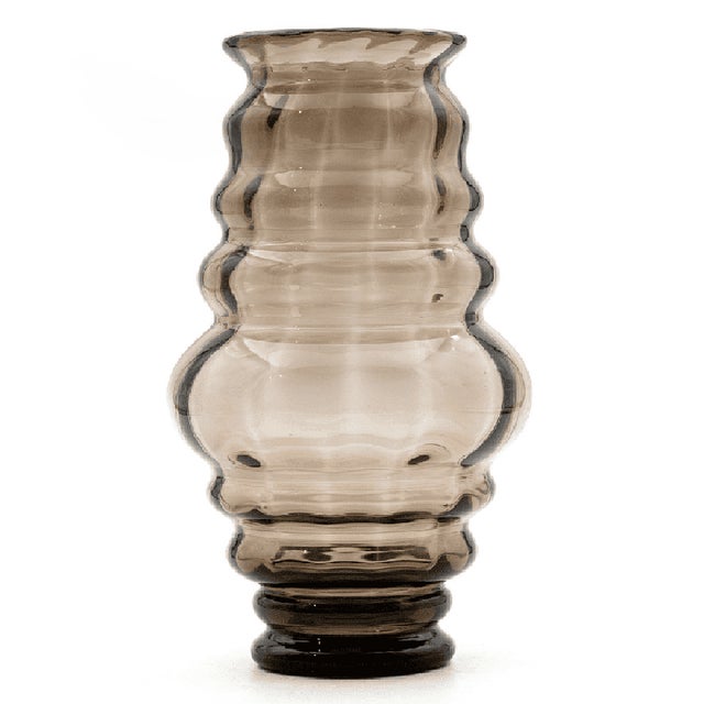 Glass Vase by Edward Hald for Orrefors / Sandvik, 20th Century For Sale - Image 6 of 6