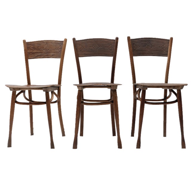 Bugholz Chair No. 400 by Jacob & Josef Kohn, 1910s, Set of 3