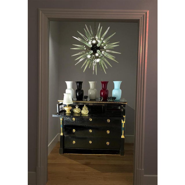 1990s Sputnik Murano Glass Pendants, Set of 2 For Sale - Image 5 of 16