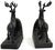 Metal Bookend Pair – Midwest of Cannon Falls Cast Metal Lodge-Style Stag Deer 1970s For Sale - Image 7 of 14