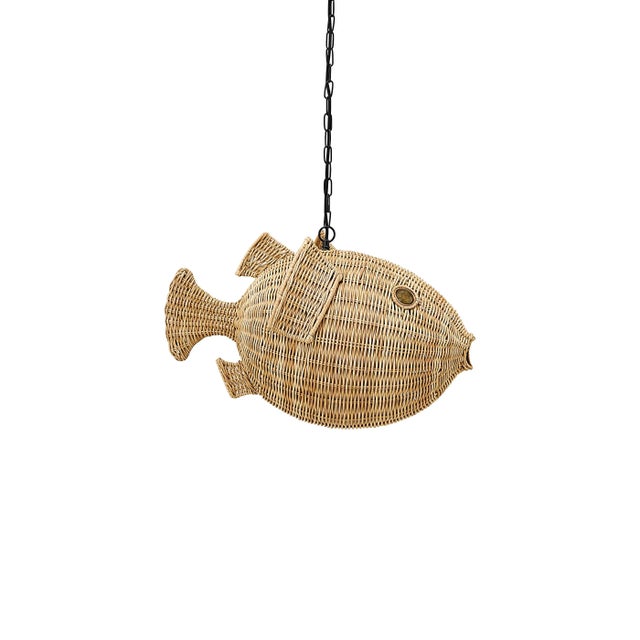 Wild Style. Each of our surreally sized Wicker Blowfish Pendants is weaved by a single artisan over the course of multiple...