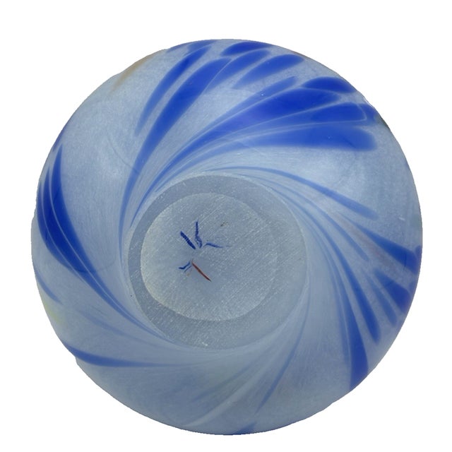 Murano Vinatge MCM Murano Style Nuova Cristalleria Arzanese Confetti Art Glass Bowl For Sale - Image 4 of 7