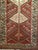 Vintage Persian Shiraz Tribal Area Rug, Hand-Knotted Wool, Geometric Pattern, Burgundy & Ivory, 5x10 For Sale - Image 13 of 18