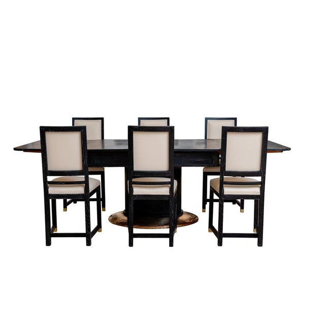 Wood Transformation Dining Table by Fritz and Adolf Nagel / School of Josef Hoffmann, 1910s For Sale - Image 7 of 9