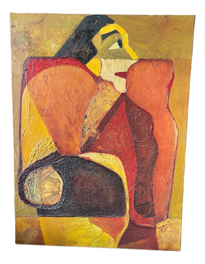 Sebastien Nadin, Post-Cubist Composition, 1994, Oil on Canvas